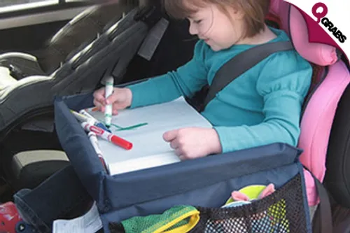 From QR39, Play & Snack with a Sturdy Travel Tray for Children's Seats! (Up to QR198 Value)